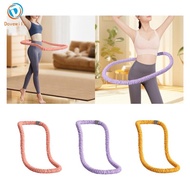 Dovewill Weighted Fitness Hoop,Sports,Waist Friendly Design,Equipment,Workout Outdoor Abdomen Fitnes