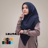 HIJAB KHIMAR SYARI CERUTY LOLITA / KHIMAR SISESA / JILBAB SAFETY MASK / KHIMAR INSTAN PET