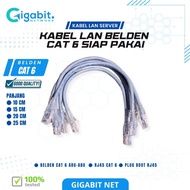 BELDEN Gigabit Cat 6 LAN Cable Support PPOE UTP RJ45 CAT 6 10/15/20/25 CM Ready to Use