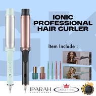 Curling Iron 36mm Core Size Ionic Technology P-200 IPARAH Natural Hair Curler Curly Korean Rod 36mm