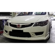 HONDA CIVIC FD 2006 - 2011 ( TYPE - R MUGEN ) FRONT SKIRT WITH 2K COLOR PAINT FOR TYPE R BUMPER - PU