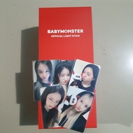 [READY - READY TO SHIP] BABYMONSTER OFFICIAL LIGHTSTICK BABYMONSTER LIGHTSTICK/ LIGHTSTICK BM