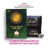 Al-Quran A5 Translation 2 Medium Colors Per Juz Al Mushawwir