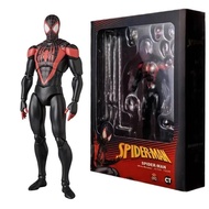 Ct Toys Spiderman Miles Morales Action Figure Mafex 092 Ultimate Comics Spider-Man Shf Figure Ko Fig