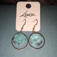 Lovisa acrylic marble earrings