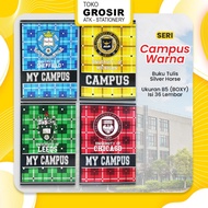 Boxy B5 Silver Horse Notebook 36 Sheets 1 Pack (Contents 5 pcs) Boxy Silverhorse Notebook