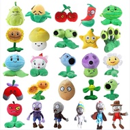 【Ready Stock】14-26CM Game Plants VS Zombies Doll Plush Toy Pea Shooter Sunflower Cherry Soft Stuffed
