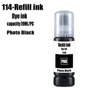 114 T114 Dye Ink Refill Ink Kits For Epson Ecotank ET-8500 ET-8550 ET8500 ET8550 Printers