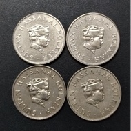 Brunei A Set Of 50 Cent 1980 -1987 ( 4 Coins )