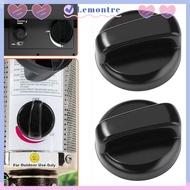 LEMONTRE Barbecue Stove Knob, D-Shape Valve Stem 8mm Control Knobs,  Black Gas Grills Replacement Pa