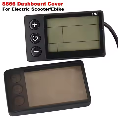 1Pcs Silicone S866 Dashboard Cover Display Colorful Electric Scooter Accessory Waterproof Protective