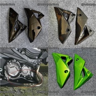 Motorcycle Pot Belly Exhaust Side Guard Lower Bottom Oil Belly Pan Cover Fairing Cowl Fit for Kawasa