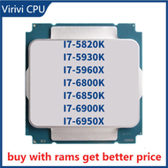 I7-5930K I7-5820K ของ Intel I7-5960X I7-6850K I7-6900K I7-6950X CPU