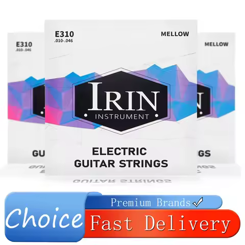 IRIN E310 Electric Guitar Strings Hexagonal Alloy High Carbon Steel Core Six-String Electric Guitar