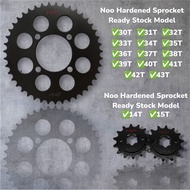 KBR NOO SPROCKET 415 NOO 415 SPROCKET BLACK KECIL SPROCKET BESAR SPOCKET 415H NOO RK SPROCKET RKM SP