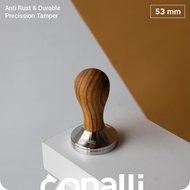 Tamper 53 mm - Wooden Coffee Tamper 53mm Barista Coffee Press Tool 53
