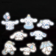 widefigure Sanrio Cinnamoroll Reflective Car Door Sticker Motorcycle Decoration Sticker Automobile Trunk Reflective Warning Safety Tape New