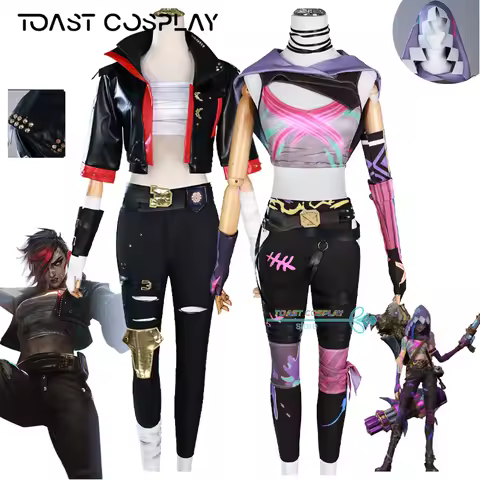 JINX Cosplay Game LOL Arcane Vi Cosplay Costume Anime Game Carnival Comic Con Animation Prop
