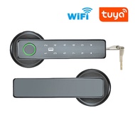 Tuya SmartLife APP WiFi Remote Control Smart Fingerprint Password RFID IC Card Lock Dead Bolt For In
