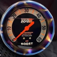 R4 DIESEL 60 PSI 30 PSI Turbo Auto Meter Boost Pressuere Meter Gauge Black/Silver