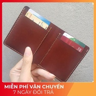 Cowhide men wallet - Crafts - Brown BV0273 - AT Shop