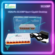 HSAirPo SG108P Switch 8 Port 8port Gigabit Desktop