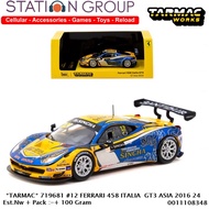 TARMAC 719681 12 FERRARI 458 GT3 ASIA 2016 24ITALIA - DIECAST