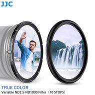 JJC True Color ND ND2-1000ตัวกรองตัวแปร (1-10หยุด)ไม่มีเปลี่ยนสีไม่มี X Crossไม่มี Vignetting 28เคลื
