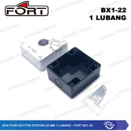 Fort BX1-22 - White - Box Push Button Station 22mm