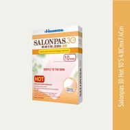 Salonpas 30 Hot 10 Patches 4.8CM x 7.4CM