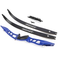 JUNXING F167 66" ILF Recurve Bow 20-40lbs Takedown 23 Aluminum Riser Bamboo Limbs