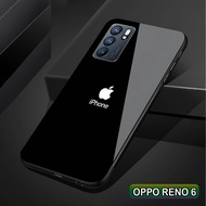 Softcase  Glass Kaca OPPO RENO 6 4G/ RENO 6 5G  - J31 - Casing Hp -  Pelindung hp  OPPO RENO 6 4G/ RENO 6 5G - Case Handphone - Pelindung Handphone -  OPPO RENO 6 4G/ RENO 6 5G