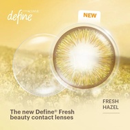 ( 1 Lens ) ACUVUE® DEFINE Daily Disposable Cosmetic FRESH HAZEL  ( BEST SELLER )Color Contact Lenses