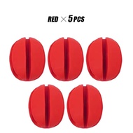 5Pcs/Set Bola Silikon Joran Pancing Tetap Pelindung Mini Joran Pancing Stopper Tongkat Pancing Anti