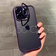 Latest case eason hybrid stand hybrid lens cover iph 11-15 promax camera protective casing