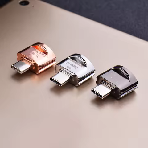 Type C To Micro-SD TF Adapter USB 3.1 High Speed Memory Card Reader Micro USB To Type C Micro-SD OTG