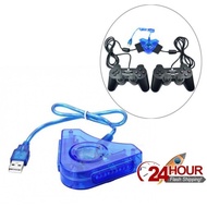 PS2 Controller to PC USB Converter for 2 Players PS2 OEM Controller