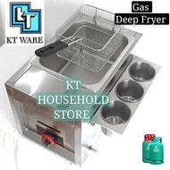 KT WARE 6L Comercial gas deep Fryer dapur goreng gas frying stove kentang goreng gas cooker deep Fryer machine