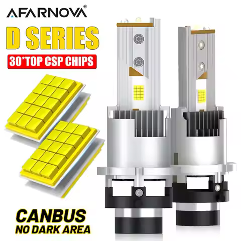 D2R D4R D2S D4S LED 2000000LM Car Headlight Canbus HID Xenon Bulb 9580 CSP Chips 1:1 Mini Car Lights