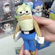 Potdemiel | Sponge-Bob Square Pants residents of Bizarre Castle silly fish funny plush pendant keych