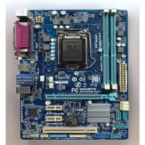 GIGABYTE GA-B75M-D3V Desktop Motherboard B75 Socket LGA 1155 i3 i5 i7 DDR3 32G Micro ATX Original B7