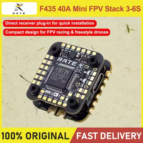 RATE F435 40A mini stack 3-6S BL32 32Bit ESC with F405/F435 Flight Controller Bluetooth Wireless Tun