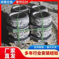 Stone Pier Bluestone Pillar Pier Stone Base Barricade Block Car Flower Stand Pillar Pillar Top Pilla