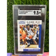 2019-20 Panini Contenders D.P. Zion Williamson Game Day Ticket 1 - SGC 9.5 Mint