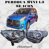 PERODUA MYVI ICON 1.5 ( LED )  PROJECTOR HEADLAMP NEW- LH & RH  (DEPO BRAND)