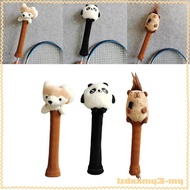 [LzdxxmyfeMY] Badminton Racket Doll Tennis Racquet Grip, Cartoon Badminton