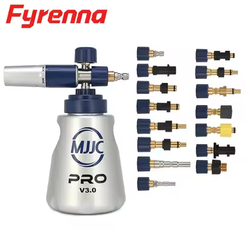 MJJC Foam Cannon PRO V3.0 High Pressure Car Washer Snow Foam Lance Foam Generator Compatible With Va
