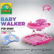 Baby Walker Anak Family FB 2068 2017 2115 2121 Musik Mainan Meja Makan Kereta Dorong Bayi 8298 Alat 