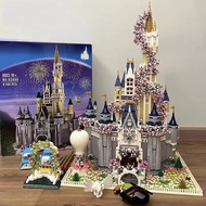 Compatible with Lego Disney Magic Castle Assembled Building Blocks Large Boys and Girls Birthday Gifts New Year Gifts