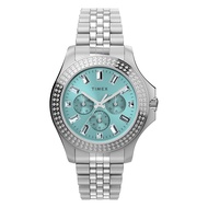 Timex TW2V79600 Women Multi Dial Watch with a Stainless Steel Strap Kaia 40mm. นาฬิกา นาฬิกาข้อมือ น